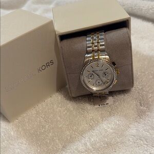 Michael Kors Silver and Gold Women's Watch